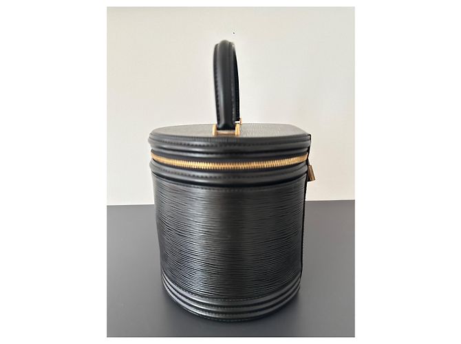 Louis Vuitton Epi Leder Vanity Case Schwarz - Ansicht 4