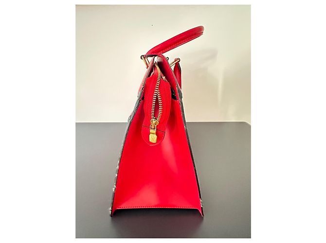 Louis Vuitton Alma Epi Pelle Rossa - vista 3
