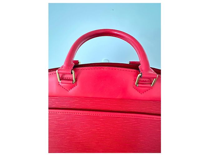 Louis Vuitton Alma Epi Pelle Rossa - vista 6