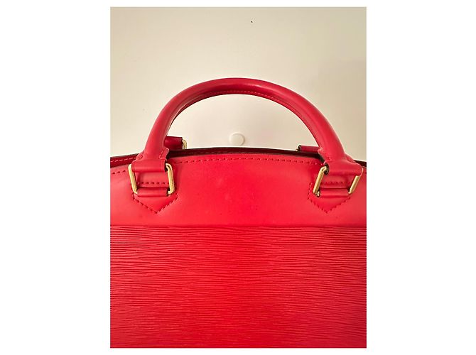 Louis Vuitton Alma Epi Pelle Rossa - vista 8