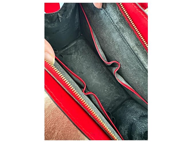 Louis Vuitton Alma Epi Pelle Rossa - vista 9