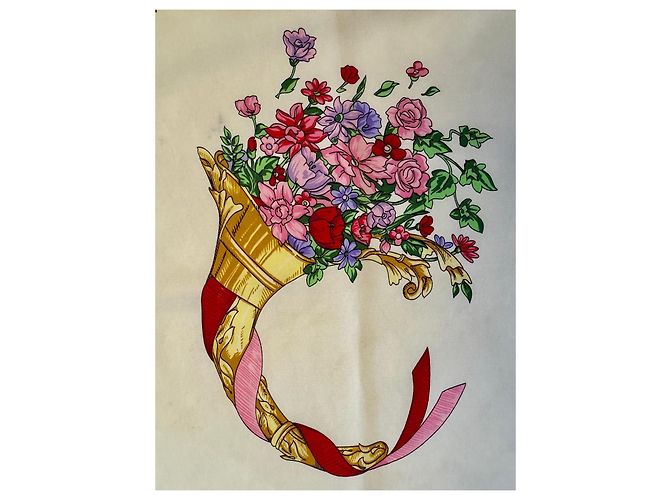 Foulard in Seta Christian Dior Cornucopia - vista 11