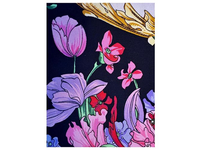 Foulard in Seta Christian Dior Cornucopia - vista 4