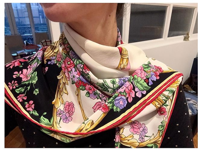 Foulard in Seta Christian Dior Cornucopia - vista 5