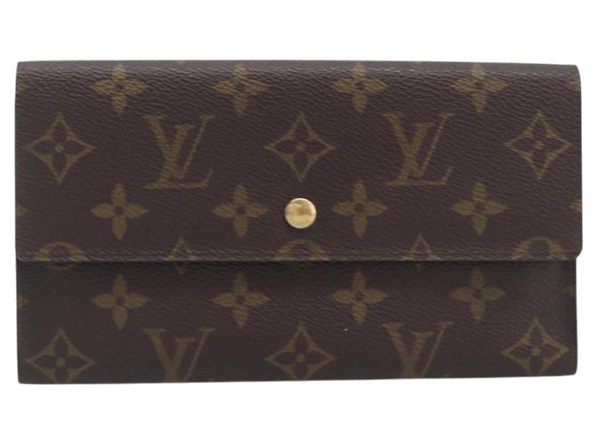LOUIS VUITTON Monogram Portefeuille International Long Wallet M61217 - vista 13