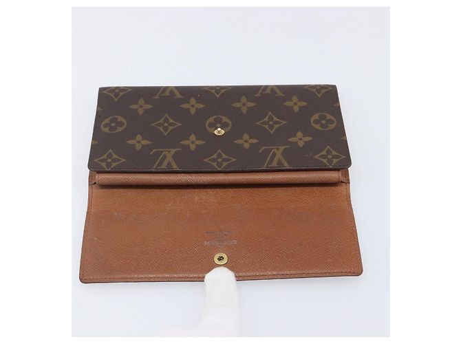LOUIS VUITTON Monogram Portefeuille International Long Wallet M61217 - vista 8