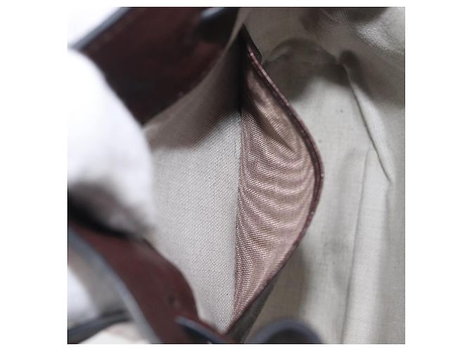 Miu Miu Shoulder Bag Leather Brown - vista 11