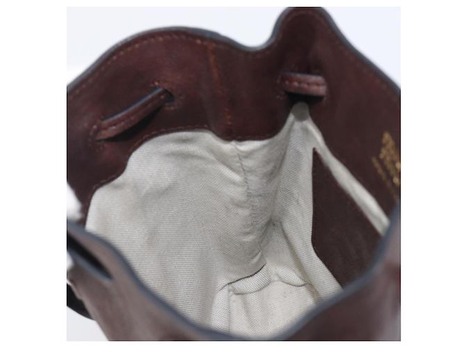 Miu Miu Shoulder Bag Leather Brown - vista 22