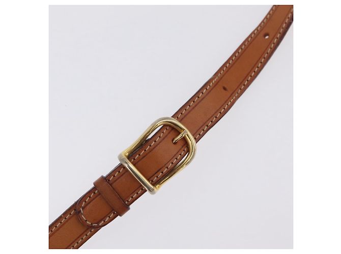 Céline CELINE Macadam Canvas Shoulder Bag PVC Leather Brown Gold - vista 15