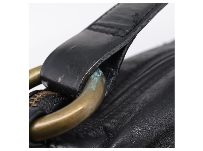 Chloé Chloe Hand Bag Leather Black - vista 16