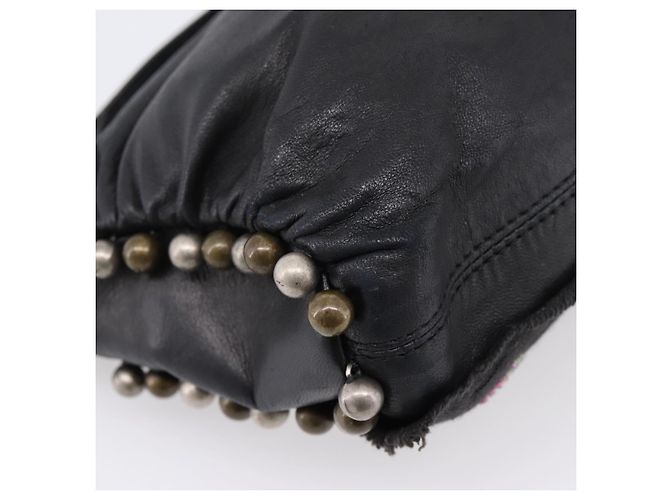 Chloé Chloe Hand Bag Leather Black - vista 20