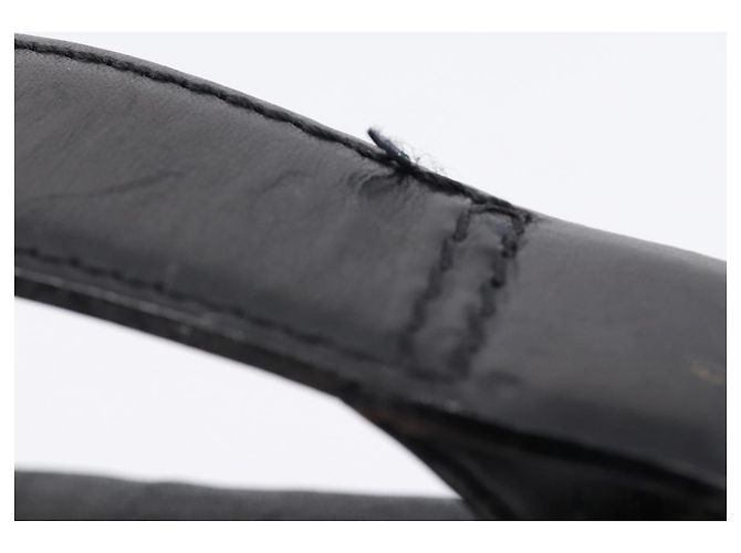 Chloé Chloe Hand Bag Leather Black - vista 7