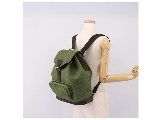 LOUIS VUITTON Monogram Mini Montsouris GM TST Khaki M92456 - vista 28