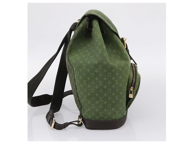 LOUIS VUITTON Monogram Mini Montsouris GM TST Khaki M92456 - vista 3