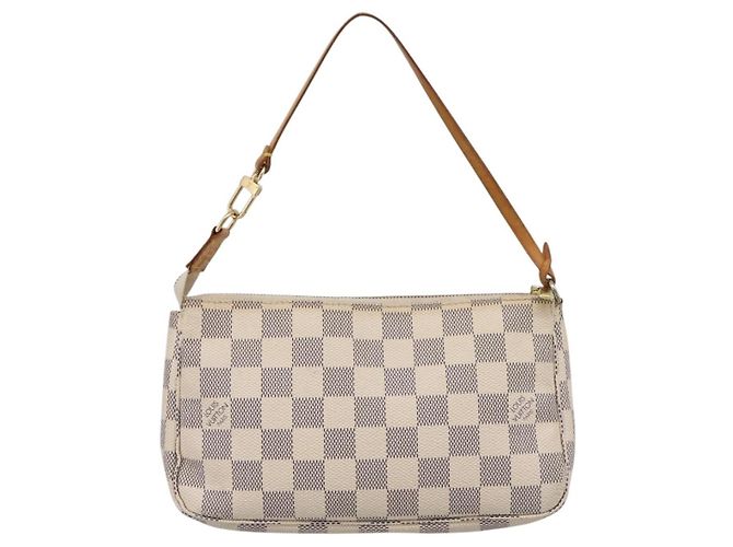 LOUIS VUITTON Damier Azur Pochette Accessoires Pouch N51986 LV - vista 2