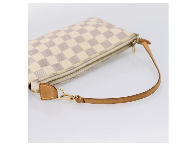 LOUIS VUITTON Damier Azur Pochette Accessoires Pouch N51986 LV - vista 7
