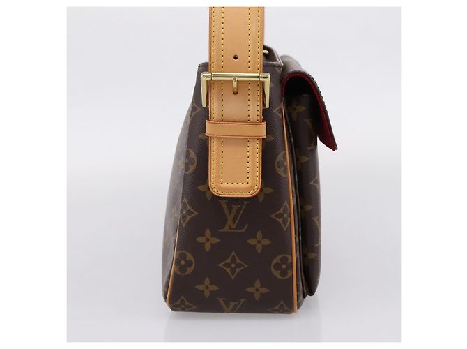Cité LOUIS VUITTON Monogram Viva Cite GM Shoulder Bag M51163 LV - vista 3