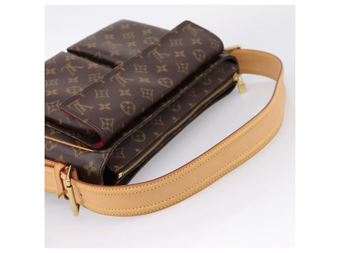 Cité LOUIS VUITTON Monogram Viva Cite GM Shoulder Bag M51163 LV - vista 7