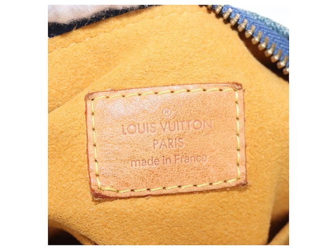 LOUIS VUITTON Monogram Denim Buggy GM Shoulder Bag Blue M95048 LV - vista 26
