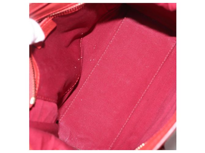 Céline CELINE Luggage Nano Shopper Hand Bag Leather 2way Red Gold - vista 11
