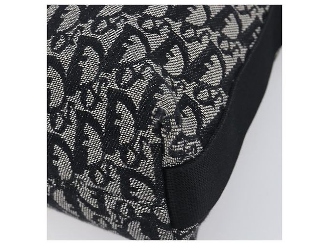 Christian Dior Trotter Canvas Shoulder Bag Gray Silver - vista 16