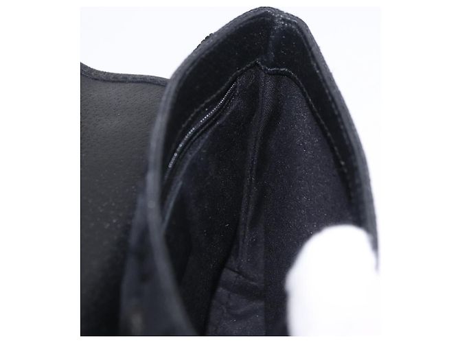 GUCCI GG Canvas Waist Bag Black Silver 131236 - vista 21