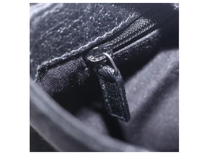 GUCCI GG Canvas Waist Bag Black Silver 131236 - vista 23