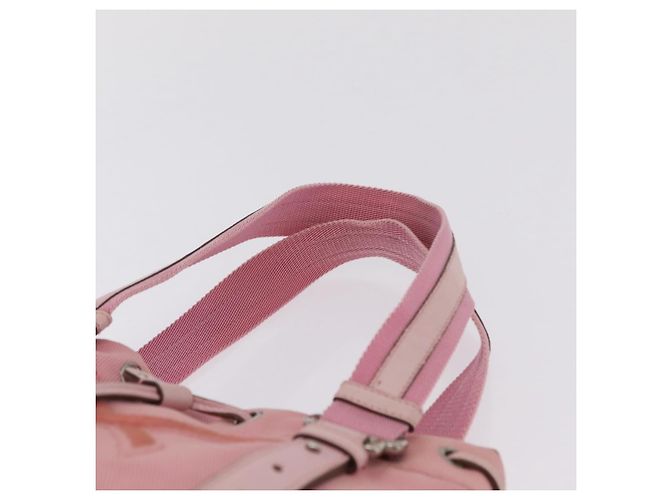 Autre Marque Saint Laurent Kahala Tote Bag Canvas Pink Silver - vista 14