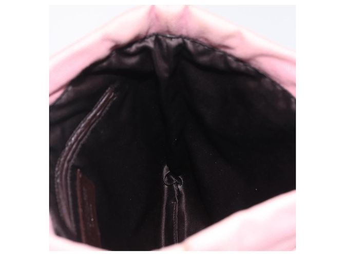 Autre Marque Saint Laurent Kahala Tote Bag Canvas Pink Silver - vista 23