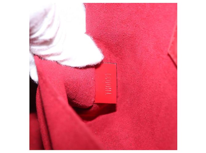 LOUIS VUITTON Epi Jasmine Hand Bag Red M52087 LV - vista 11
