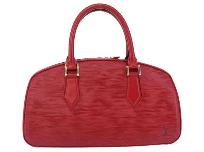 LOUIS VUITTON Epi Jasmine Hand Bag Red M52087 LV - vista 13
