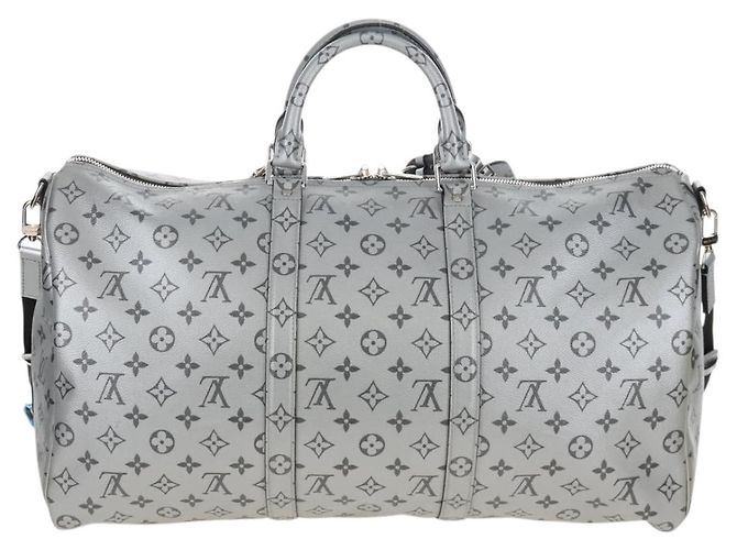 LOUIS VUITTON Monogram Reflect Keepall Bandouliere 50 Bag LV - vista 2