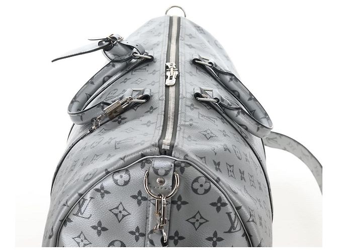 LOUIS VUITTON Monogram Reflect Keepall Bandouliere 50 Bag LV - vista 6