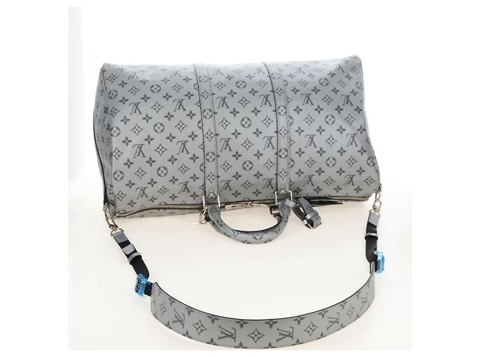 LOUIS VUITTON Monogram Reflect Keepall Bandouliere 50 Bag LV - vista 8
