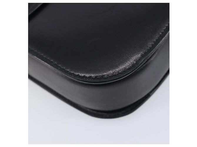 Céline CELINE Shoulder Bag Leather Black Gold Tone - vista 15