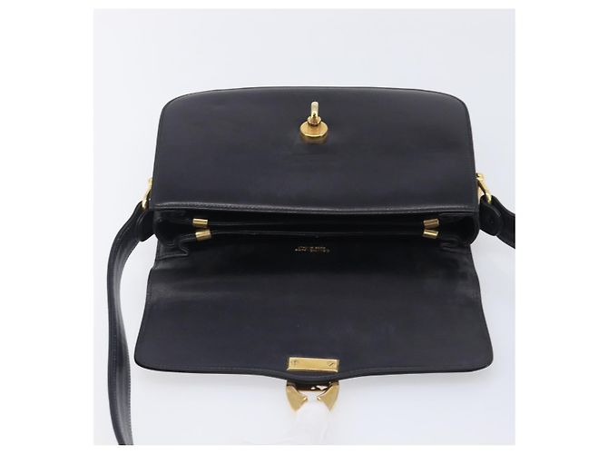 Céline CELINE Shoulder Bag Leather Black Gold Tone - vista 19