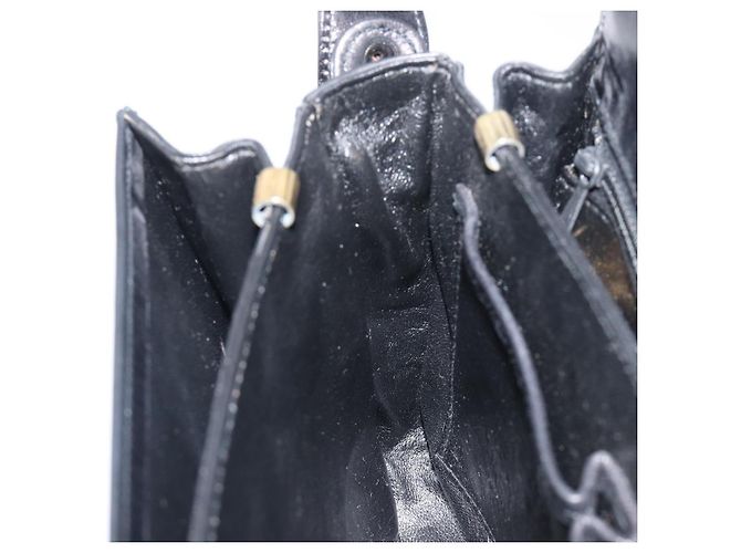 Céline CELINE Shoulder Bag Leather Black Gold Tone - vista 21