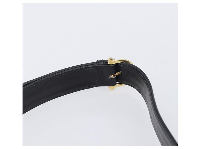Céline CELINE Shoulder Bag Leather Black Gold Tone - vista 8