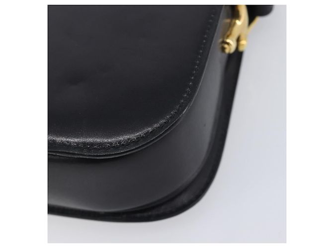 Céline CELINE Shoulder Bag Leather Black Gold Tone - vista 9