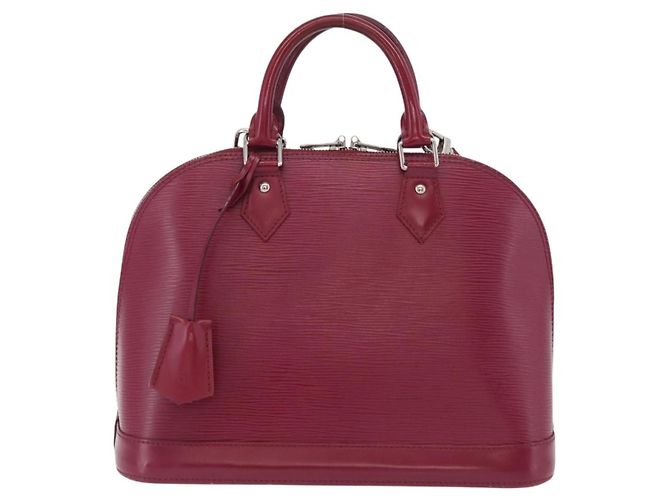 LOUIS VUITTON Epi Alma PM Hand Bag Fuchsia M40490 LV - vista 13