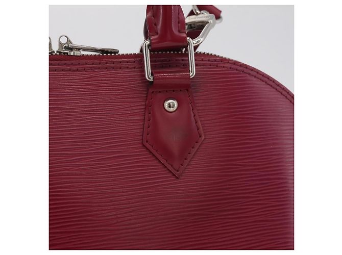 LOUIS VUITTON Epi Alma PM Hand Bag Fuchsia M40490 LV - vista 4