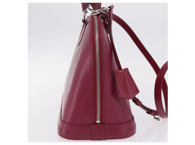 LOUIS VUITTON Epi Alma PM Hand Bag Fuchsia M40490 LV - vista 6