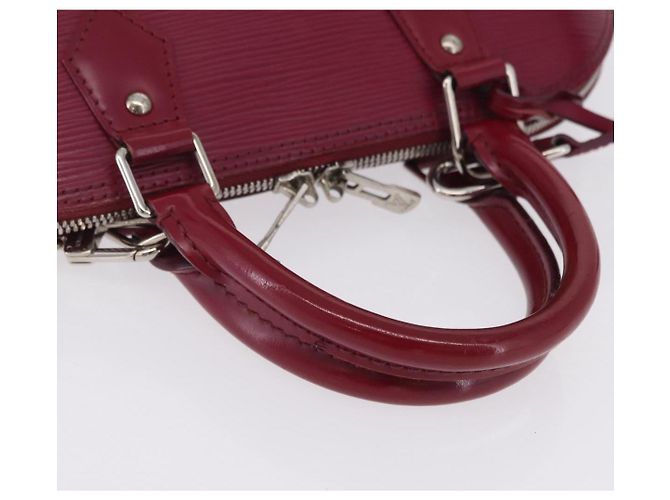 LOUIS VUITTON Epi Alma PM Hand Bag Fuchsia M40490 LV - vista 9