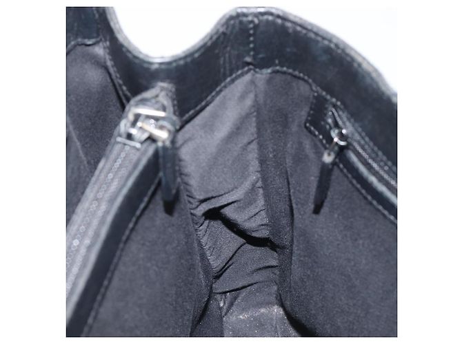 GUCCI GG Canvas Bamboo Hand Bag Black 112526 - vista 20