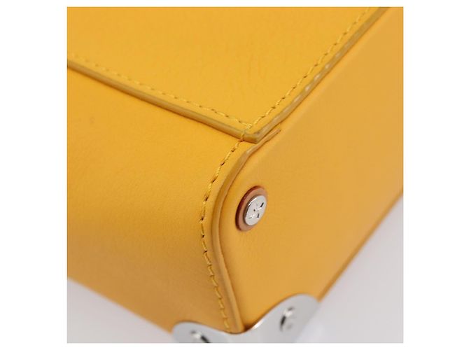 LOUIS VUITTON Vertical Box Trunk Shoulder Bag Saffron M59666 - vista 19