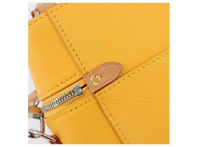 LOUIS VUITTON Vertical Box Trunk Shoulder Bag Saffron M59666 - vista 21