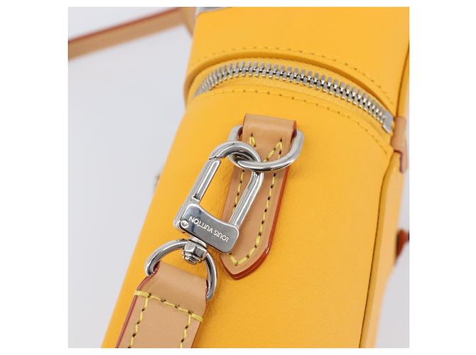 LOUIS VUITTON Vertical Box Trunk Shoulder Bag Saffron M59666 - vista 22