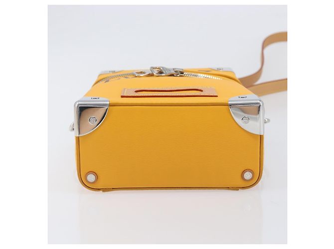 LOUIS VUITTON Vertical Box Trunk Shoulder Bag Saffron M59666 - vista 5