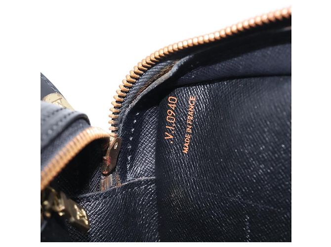 LOUIS VUITTON Epi Jeune Fille MM Shoulder Bag Black M52152 LV - vista 12