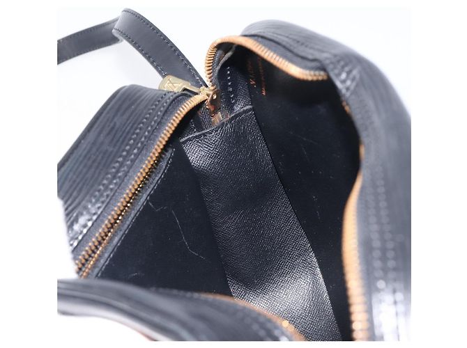 LOUIS VUITTON Epi Jeune Fille MM Shoulder Bag Black M52152 LV - vista 23